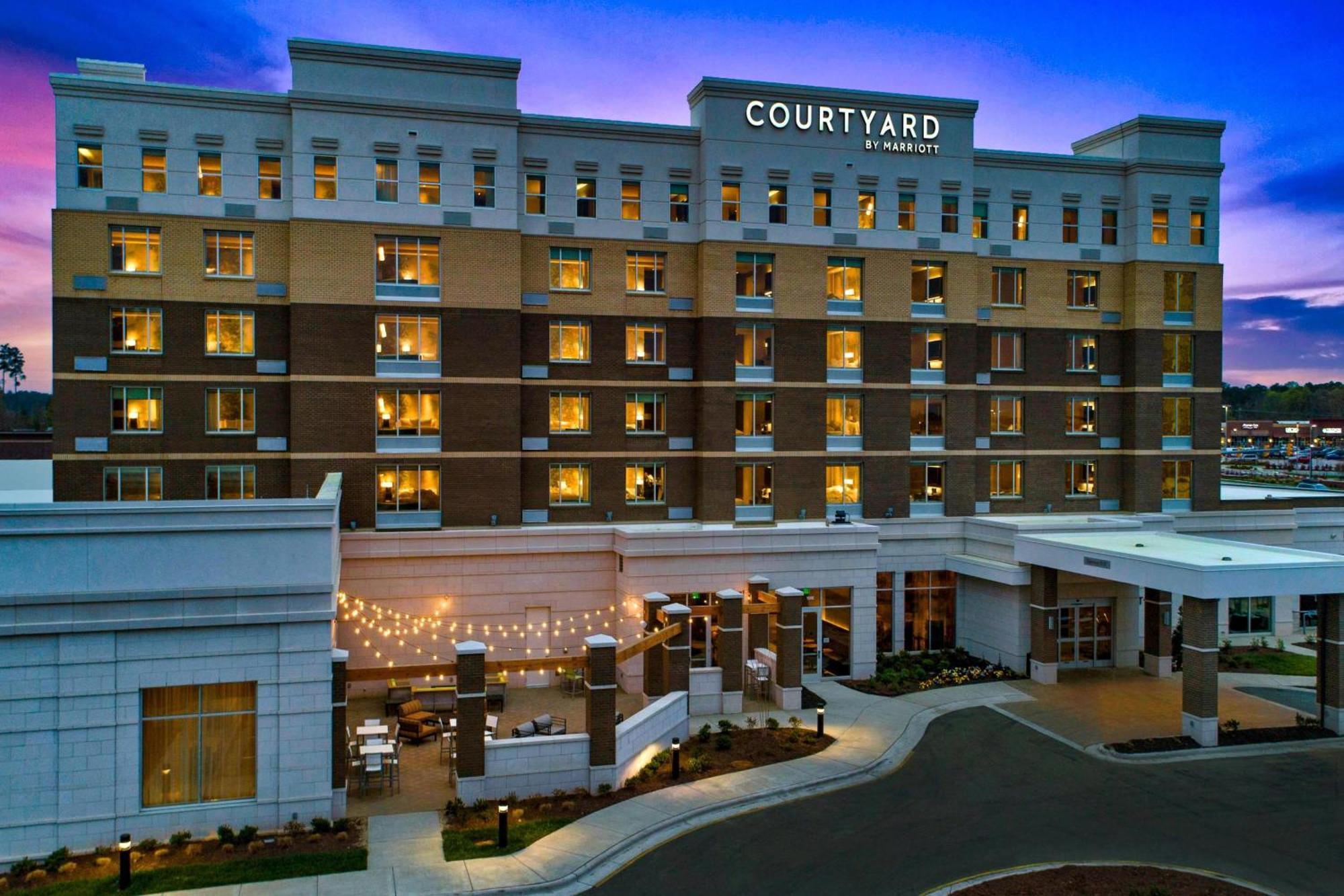 Courtyard By Marriott Raleigh Cary/Parkside Town Commons Hotell Eksteriør bilde